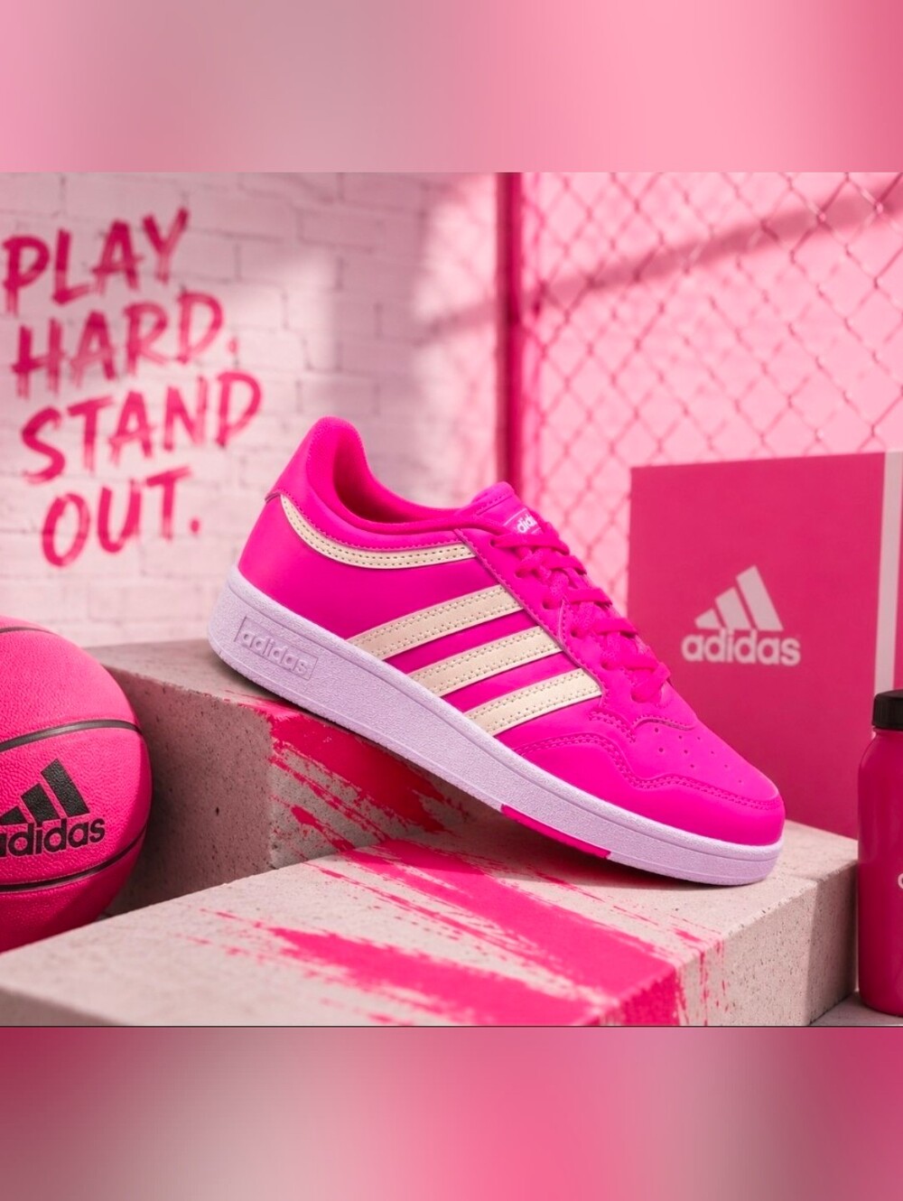 Adidas Hoops 4.0 Womens Sneakers 5.5 Women Or 4.5 Youth